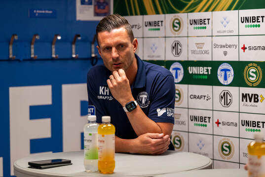 Trelleborgs tränare Kristian Haynes