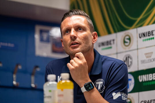 Trelleborgs tränare Kristian Haynes