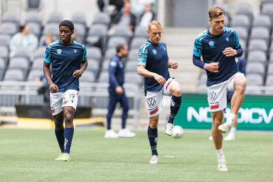 Halmstads Koudou Marvin Axel Illary, Joel Allansson och