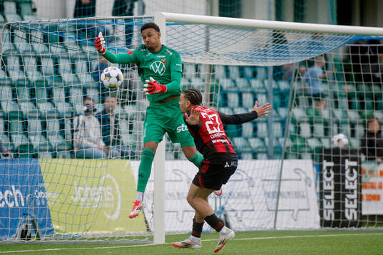 Östersunds målvakt Tyree Griffiths