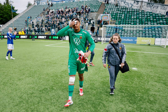 Östersunds målvakt Tyree Griffiths