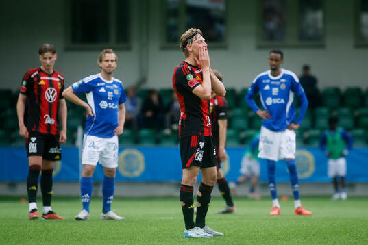 Östersunds Albin Sporrong deppar
