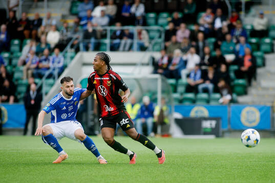 GIF Sundsvalls Amaro Bahtijar och Östersunds Nebiyou Perry