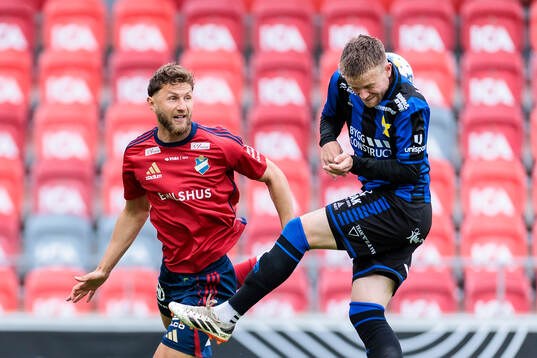 Östers Alibek Aliev och Sirius Dennis Widgren