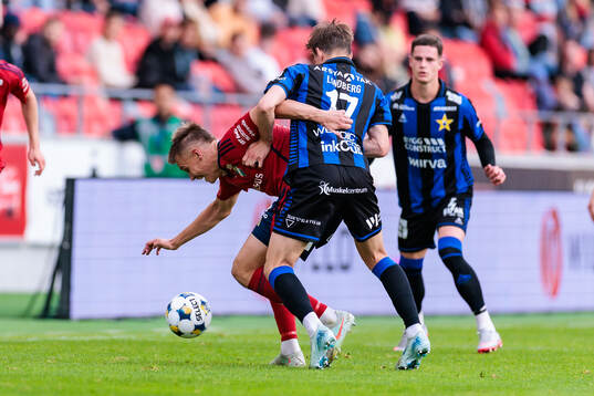 Östers Matias Tamminen och Sirius Marcus Lindberg