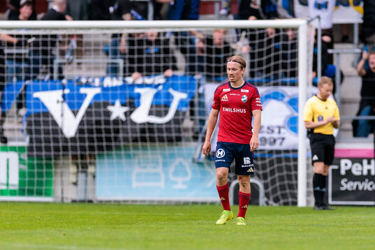 Östers David Seger deppar 0-1