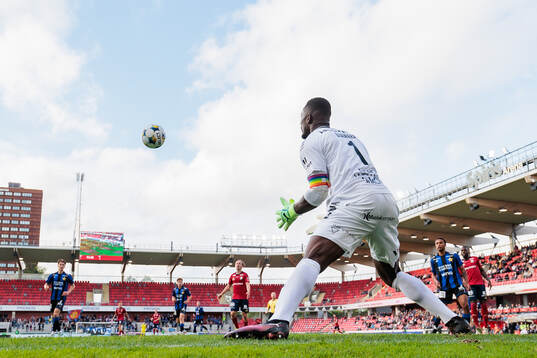 Sirius målvakt Ismael Diawara