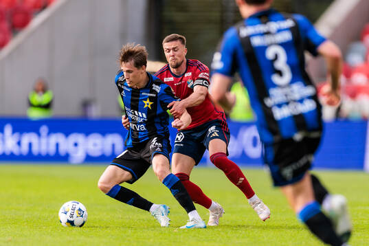 Sirius Marcus Lindberg och Östers Ivan Kricak