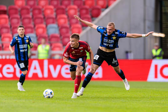 Östers Matias Tamminen och Sirius Jakob Voelkerling Persson