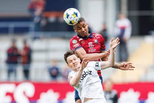 Örgrytes Mikael Dyrestam och Helsingborgs Max Svensson
