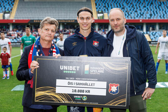 Örgrytes Noah Christoffersson tilldelas priset månadens