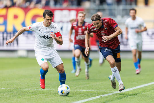 Helsingborgs Jon Birkfeldt och Örgrytes Noah