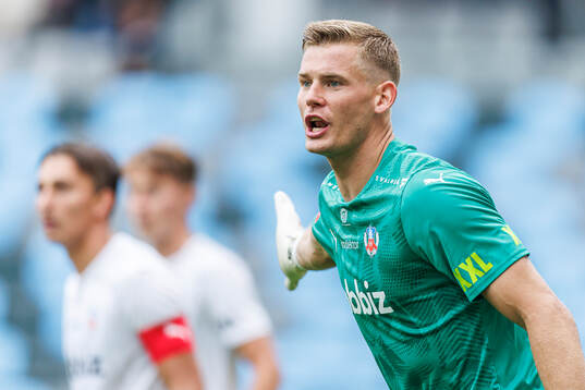 Helsingborgs målvakt Johan Brattberg