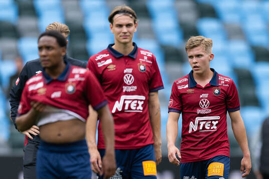 Örgrytes Noah Christoffersson och Isak Dahlqvist  deppar