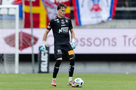 Örgrytes målvakt Hampus Gustafsson