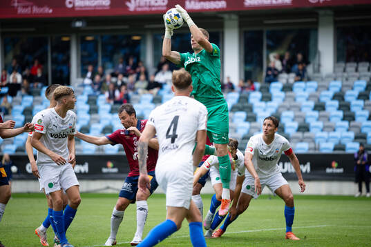 Helsingborgs målvakt Johan Brattberg