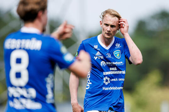 Umeå FCs Ludvig Öhman Silwerfeldt