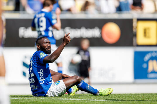 Umeå FCs Emmanuel Yeboah