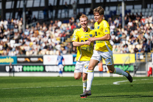 Falkenbergs Linus Borgström och Remo Gotfredsen Grgic