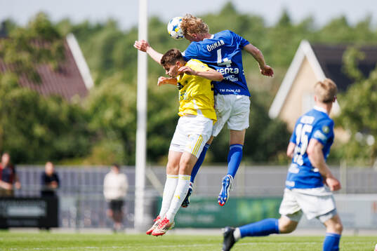 Falkenbergs Albin Andersson och Umeå FCs Ludvig Öhman