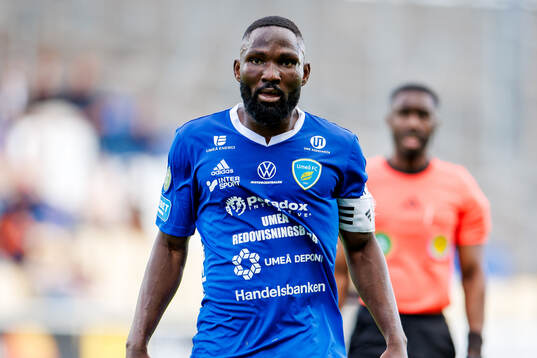 Umeå FCs Emmanuel Yeboah