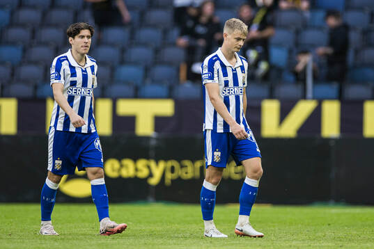 IFK Göteborgs Eman Markovic och David Kruse deppar