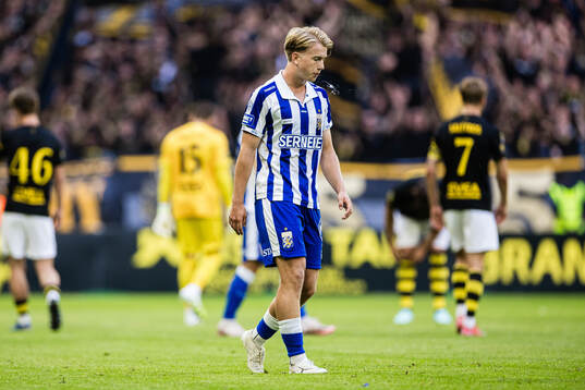 IFK Göteborgs Noah Tolf deppar