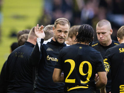 AIKs John Guidetti och Kevin Filling