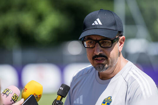 Doctor Houman Ebrahim of the Swedish women's national
