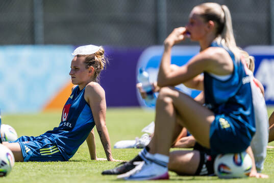 Nathalie Björn of the Swedish women's national football