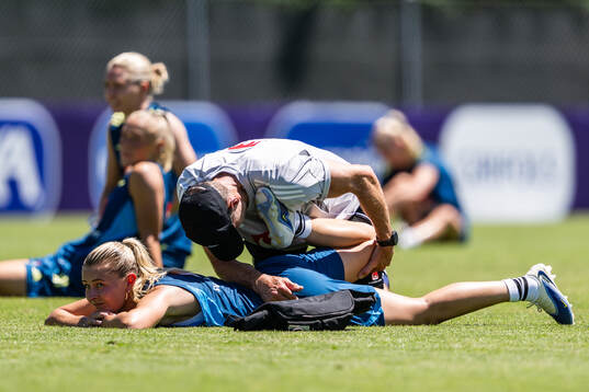 Amanda Nildén of the Swedish women's national football