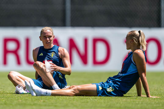 Jonna Andersson of the Swedish women's national football