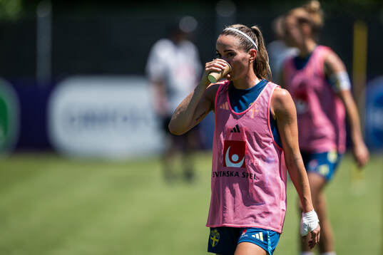 Kosovare Asllani of the Swedish women's national football