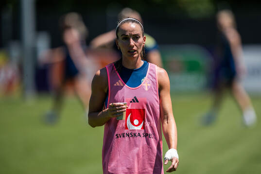 Kosovare Asllani of the Swedish women's national football