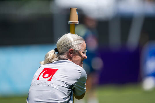 Assistant coach Victoria Sandell of the Swedish women's