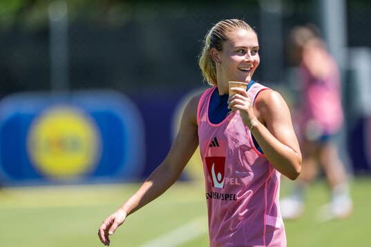 Amanda Nildén of the Swedish women's national football