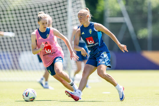 Hanna Bennison of the Swedish women's national football