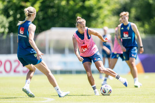 Filippa Angeldahl of the Swedish women's national football