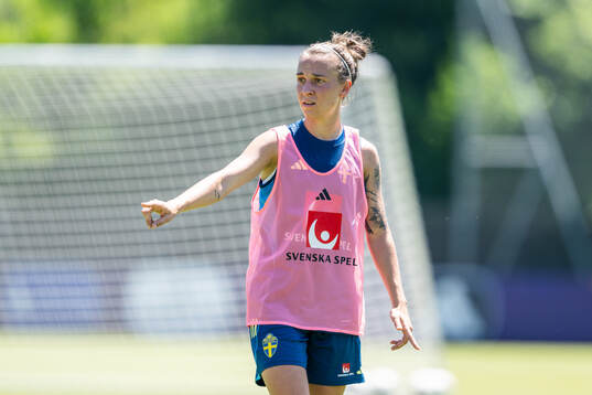 Julia Zigiotti Olme of the Swedish women's national