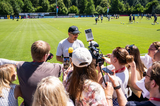 Doctor Houman Ebrahim of the Swedish women's national