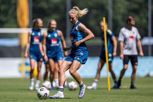 Rebecka Blomqvist of the Swedish women's national football