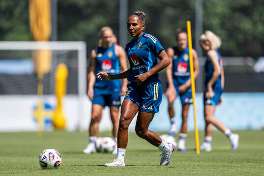 Madelen Janogy of the Swedish women's national football