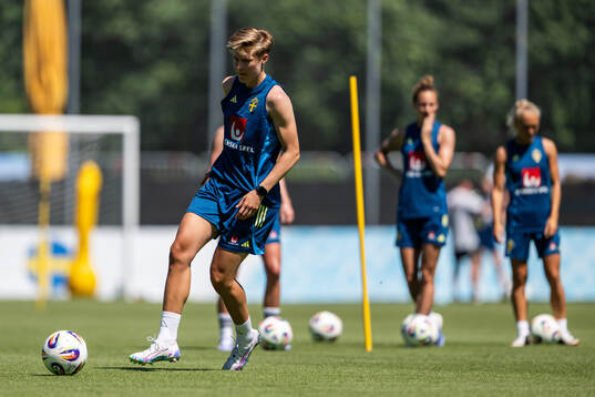 Lina Hurtig of the Swedish women's national football team