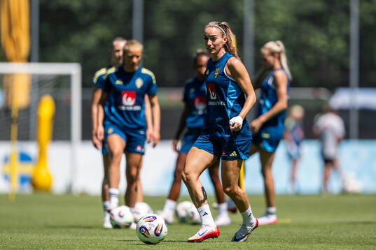 Kosovare Asllani of the Swedish women's national football