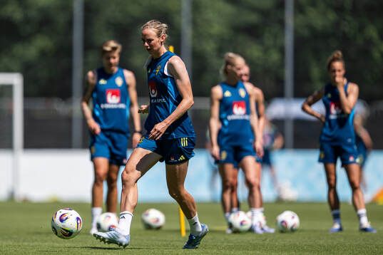 Amanda Ilestedt of the Swedish women's national football