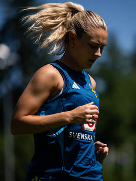 Amanda Nildén of the Swedish women's national football