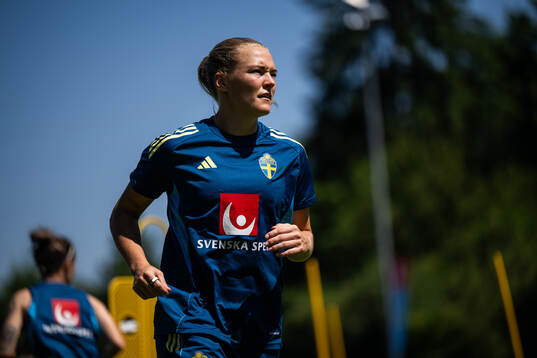 Magdalena Eriksson of the Swedish women's national football
