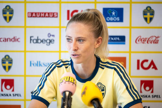 Rebecka Blomqvist of the Swedish women's national football