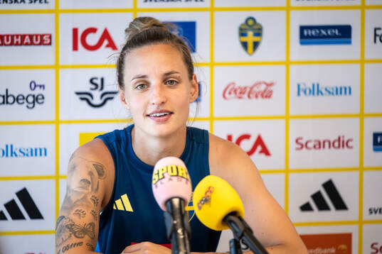 Nathalie Björn of the Swedish women's national football