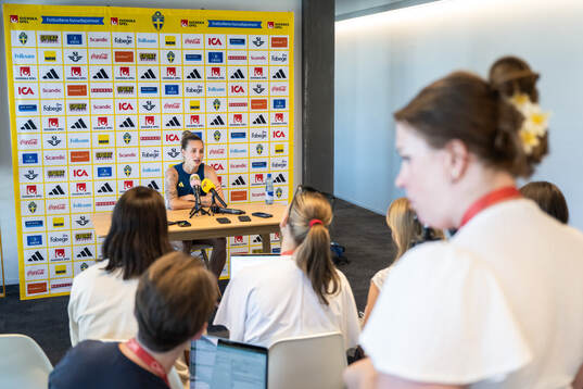 Nathalie Björn of the Swedish women's national football